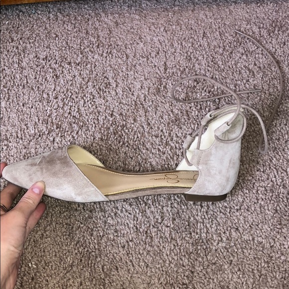 Jessica Simpson Tie-Up Flats - Picture 2 of 3